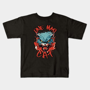 One Mad Cat Kids T-Shirt